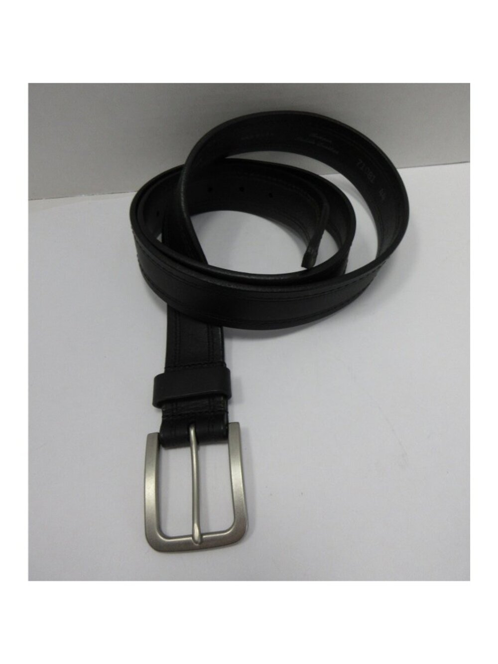 Lejon Belt 44 Antique Saddle Leather Oil Tanned Harness USA Made NEW